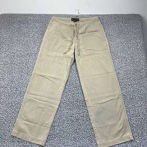 Vintage Abercrombie &‎ Fitch Jeans Men Medium Beige Pants 30x30 Cotton Adult